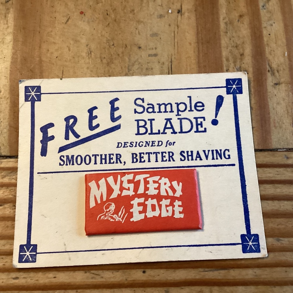 Shaving advertisement